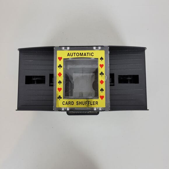 Automatic Poker Card Shuffle Machine Battery Operated Electric Shuffler 8" x 3" - Picture 11 of 11